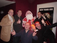Highlight for Album: Si, Phil, Jonny & Jimmy A @ Diva - 13.12.2003