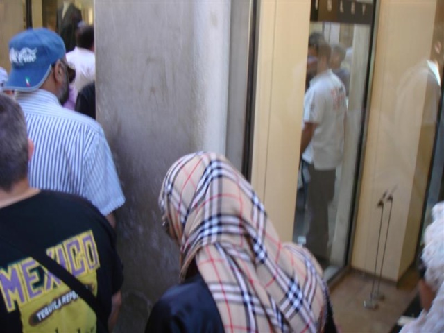Chav Head Scarf in Venice